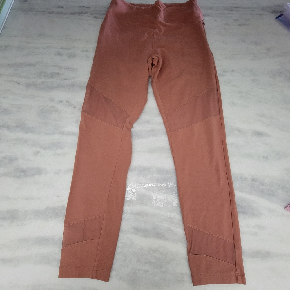 Victoria's Secret PINK LOGO Yoga Pants Leggings SIZE M High Rise